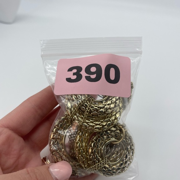 Trendy Three Tier Statement Earrings Gold Shoulder Duster - Picture 5 of 7